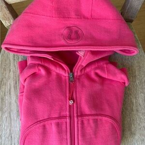 Lululemon Athletica Pink Zip Up Hoodie